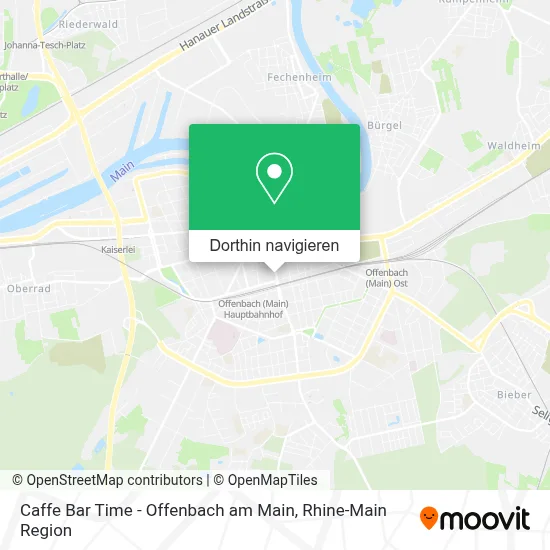 Caffe Bar Time - Offenbach am Main Karte