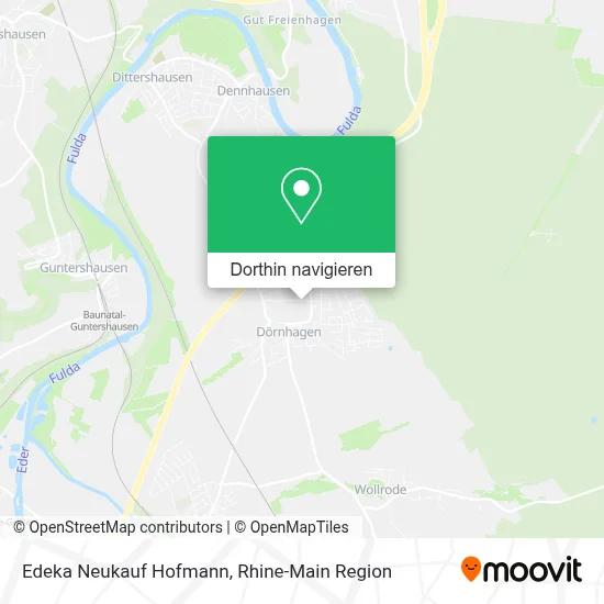 Edeka Neukauf Hofmann Karte