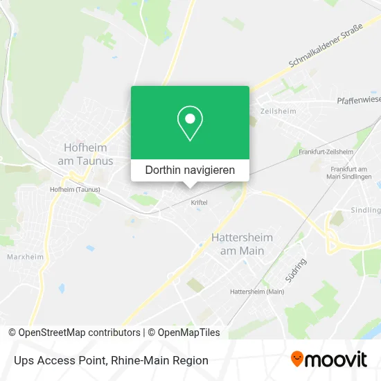 Ups Access Point Karte