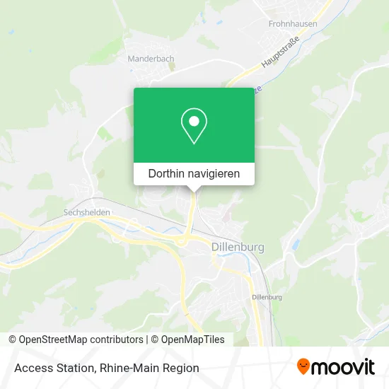 Access Station Karte