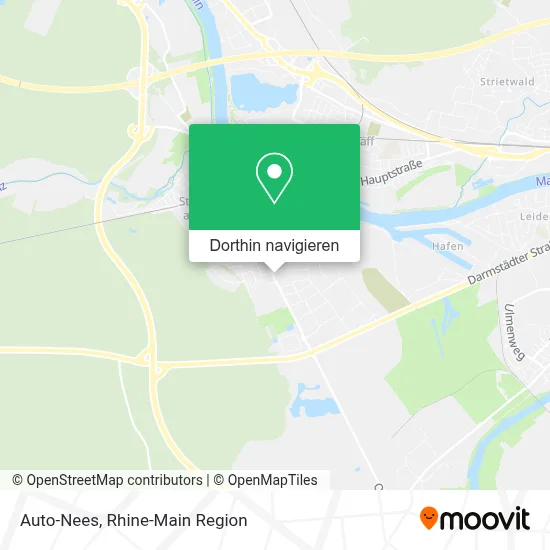 Auto-Nees Karte