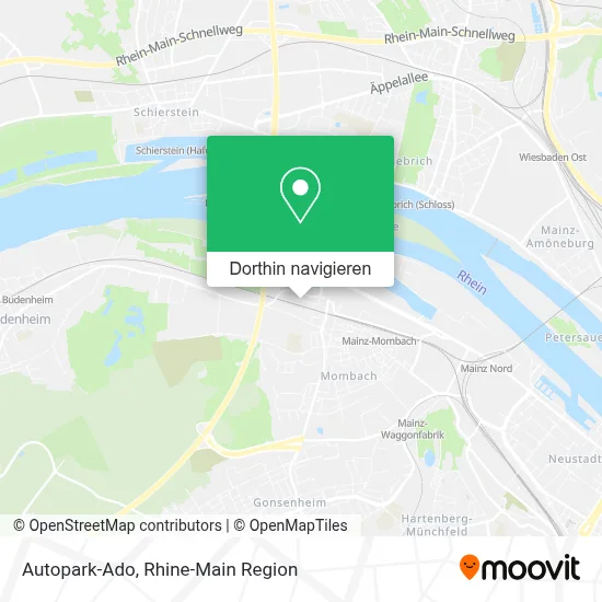 Autopark-Ado Karte