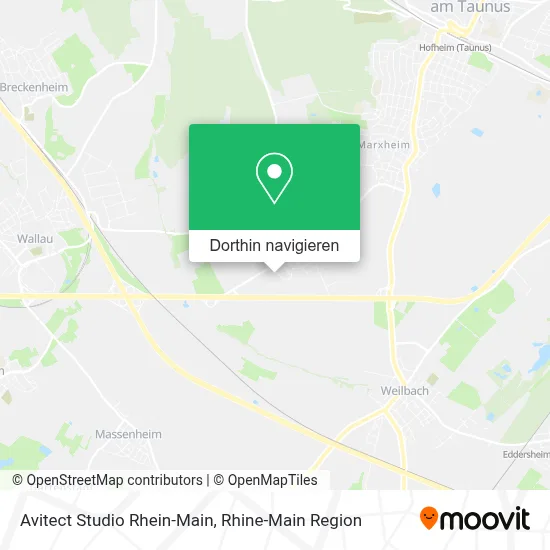 Avitect Studio Rhein-Main Karte