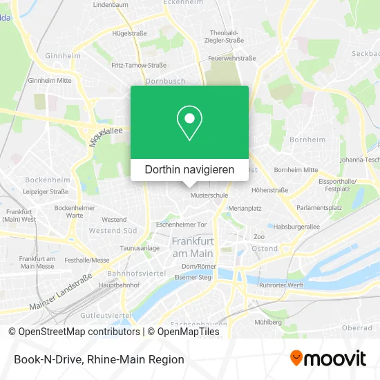 Book-N-Drive Karte