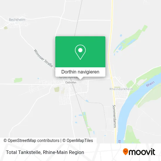 Total Tankstelle Karte