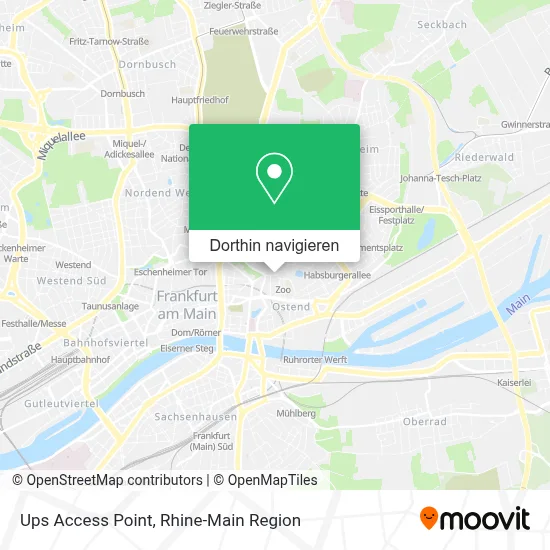 Ups Access Point Karte