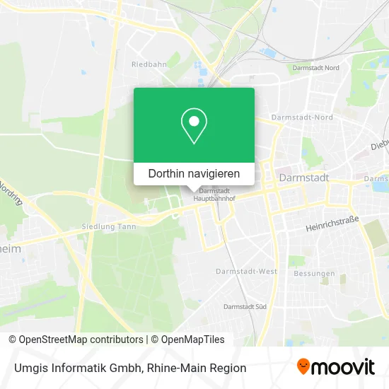 Umgis Informatik Gmbh Karte
