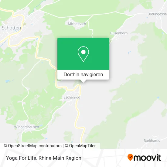 Yoga For Life Karte
