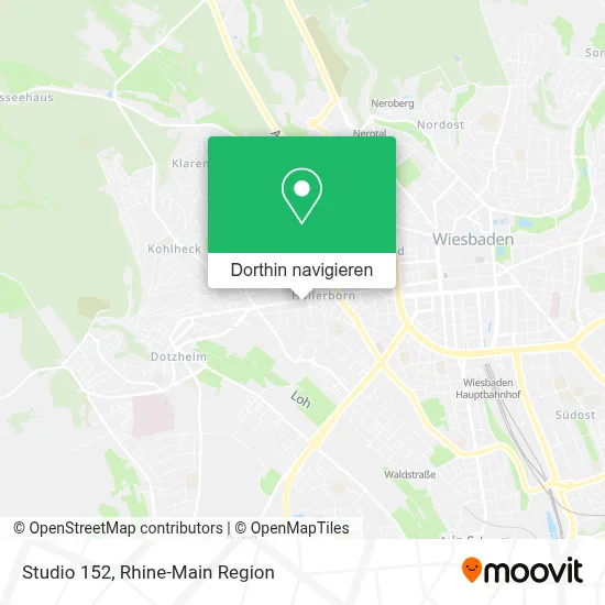 Studio 152 Karte
