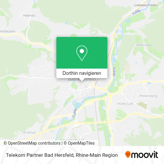 Telekom Partner Bad Hersfeld Karte