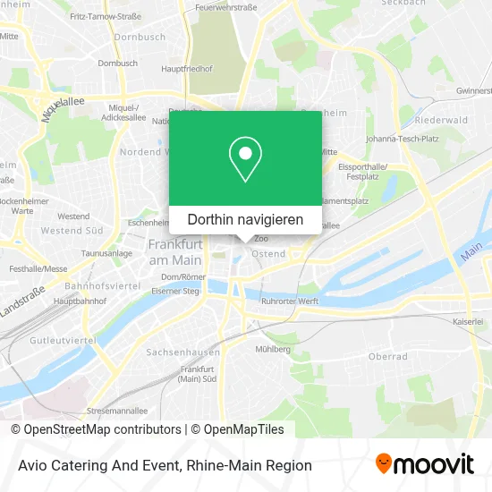 Avio Catering And Event Karte