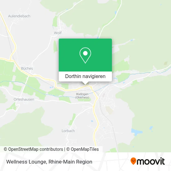 Wellness Lounge Karte