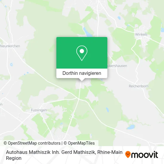 Autohaus Mathiszik Inh. Gerd Mathiszik Karte