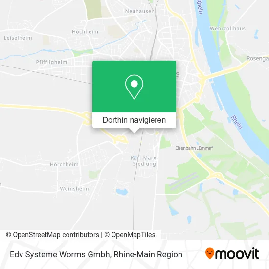 Edv Systeme Worms Gmbh Karte