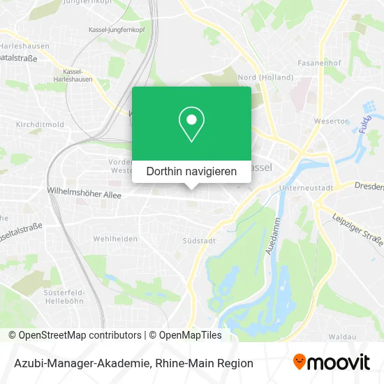 Azubi-Manager-Akademie Karte