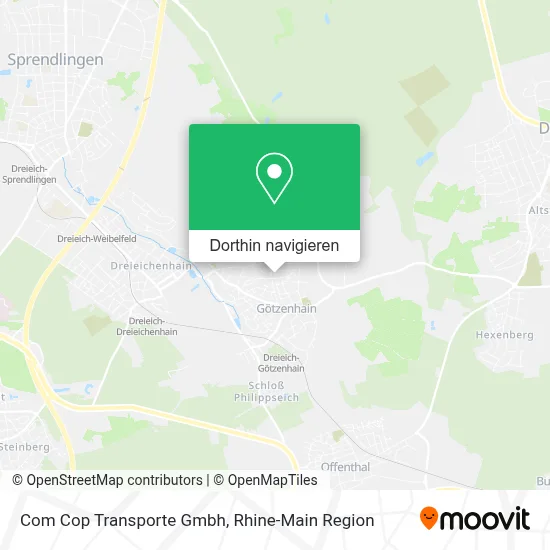 Com Cop Transporte Gmbh Karte