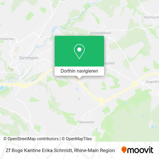 Zf Boge Kantine Erika Schmidt Karte