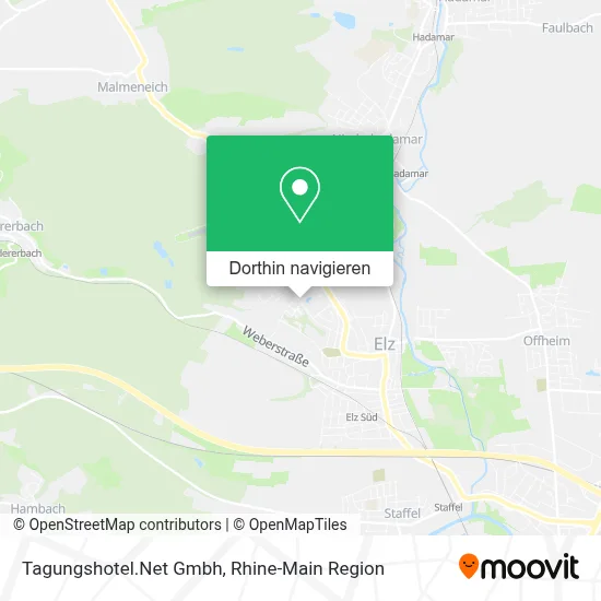 Tagungshotel.Net Gmbh Karte