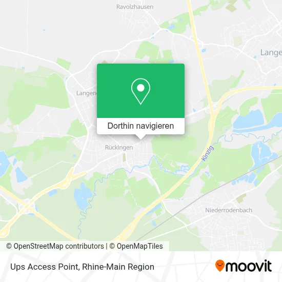 Ups Access Point Karte