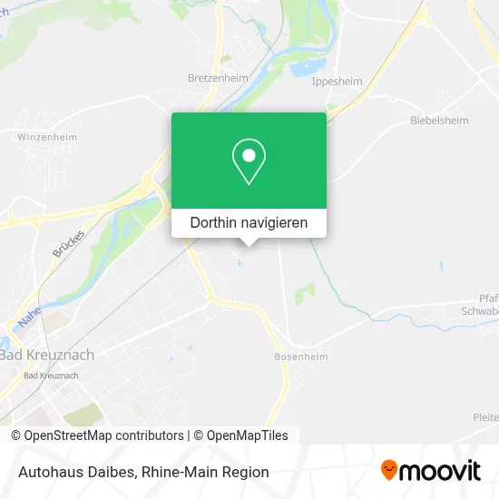 Autohaus Daibes Karte
