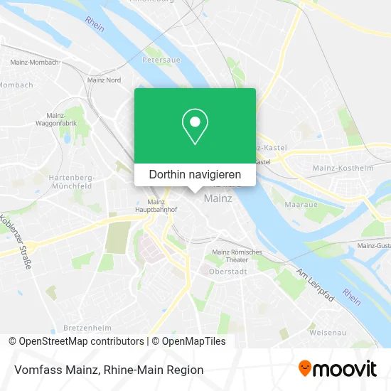 Vomfass Mainz Karte