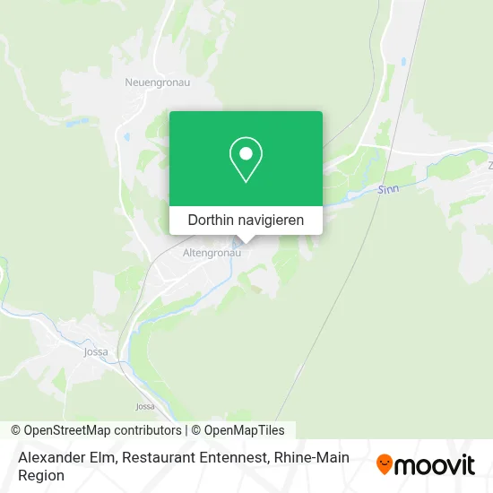 Alexander Elm, Restaurant Entennest Karte