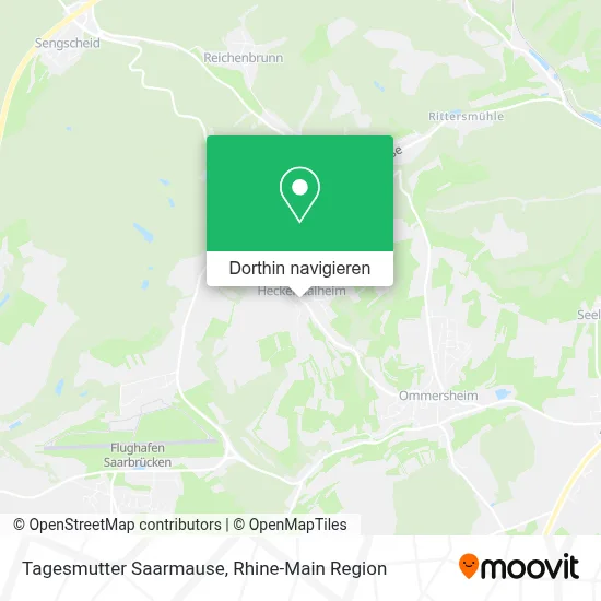 Tagesmutter Saarmause Karte