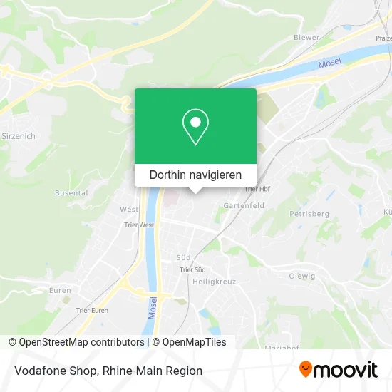 Vodafone Shop Karte