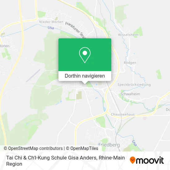 Tai Chi & Ch'I-Kung Schule Gisa Anders Karte