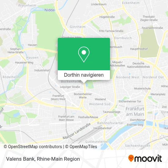 Valens Bank Karte