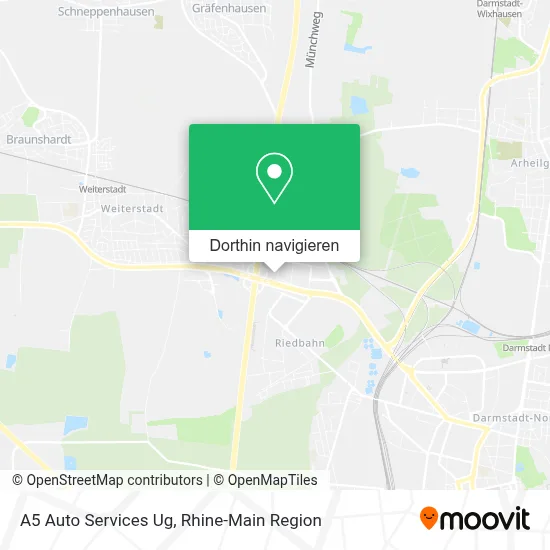 A5 Auto Services Ug Karte