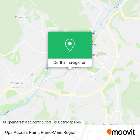 Ups Access Point Karte
