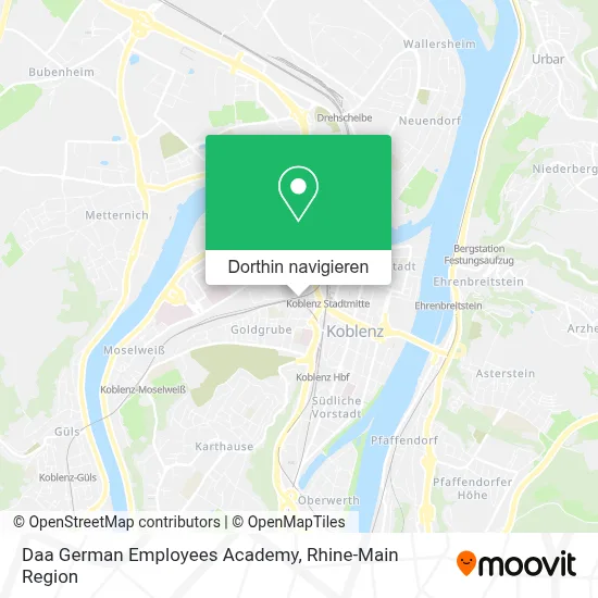 Daa German Employees Academy Karte