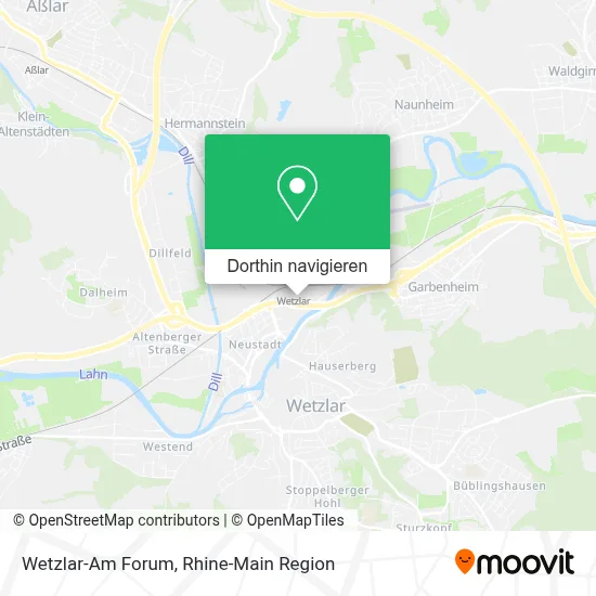 Wetzlar-Am Forum Karte