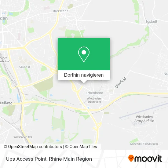 Ups Access Point Karte