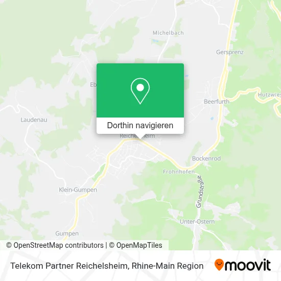 Telekom Partner Reichelsheim Karte