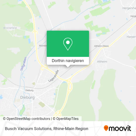 Busch Vacuum Solutions Karte
