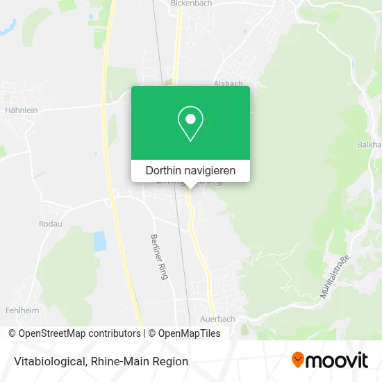 Vitabiological Karte
