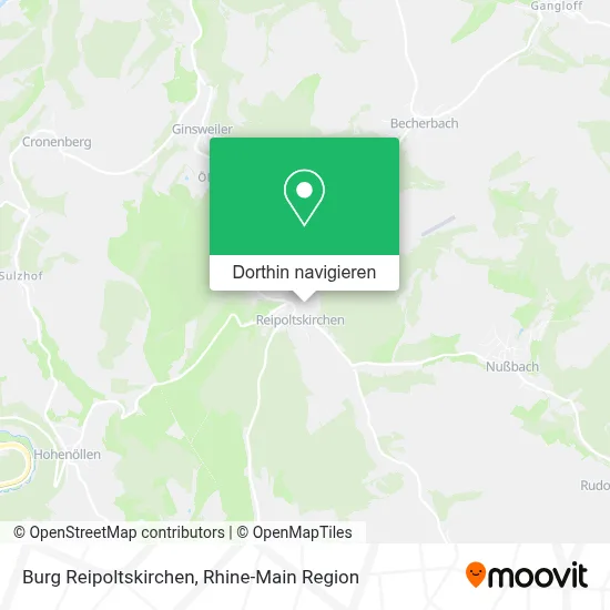 Burg Reipoltskirchen Karte