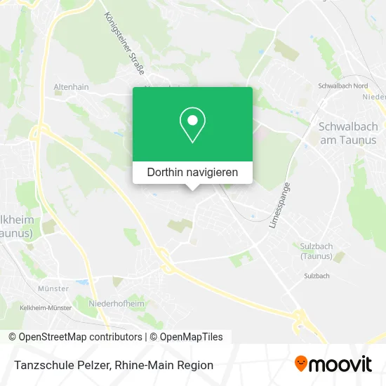 Tanzschule Pelzer Karte