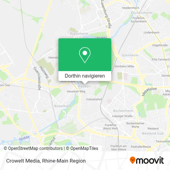 Crowelt Media Karte