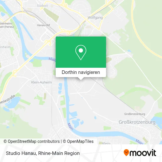 Studio Hanau Karte