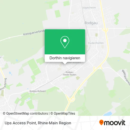 Ups Access Point Karte