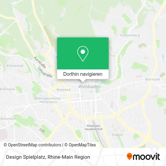 Design Spielplatz Karte