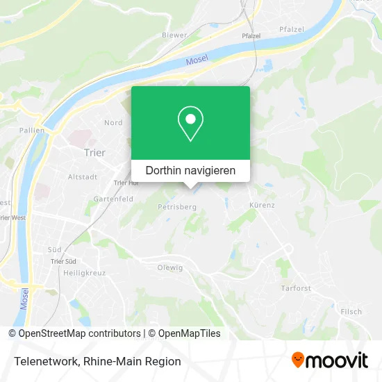 Telenetwork Karte