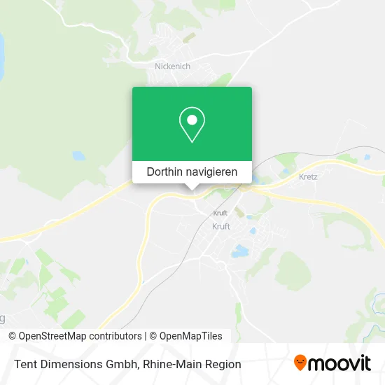 Tent Dimensions Gmbh Karte