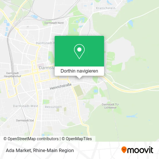 Ada Market Karte