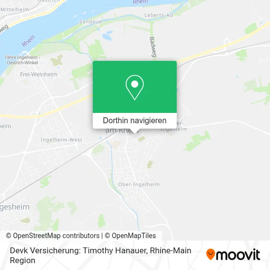 Devk Versicherung: Timothy Hanauer Karte