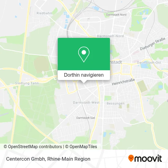 Centercon Gmbh Karte