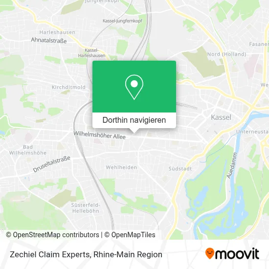 Zechiel Claim Experts Karte